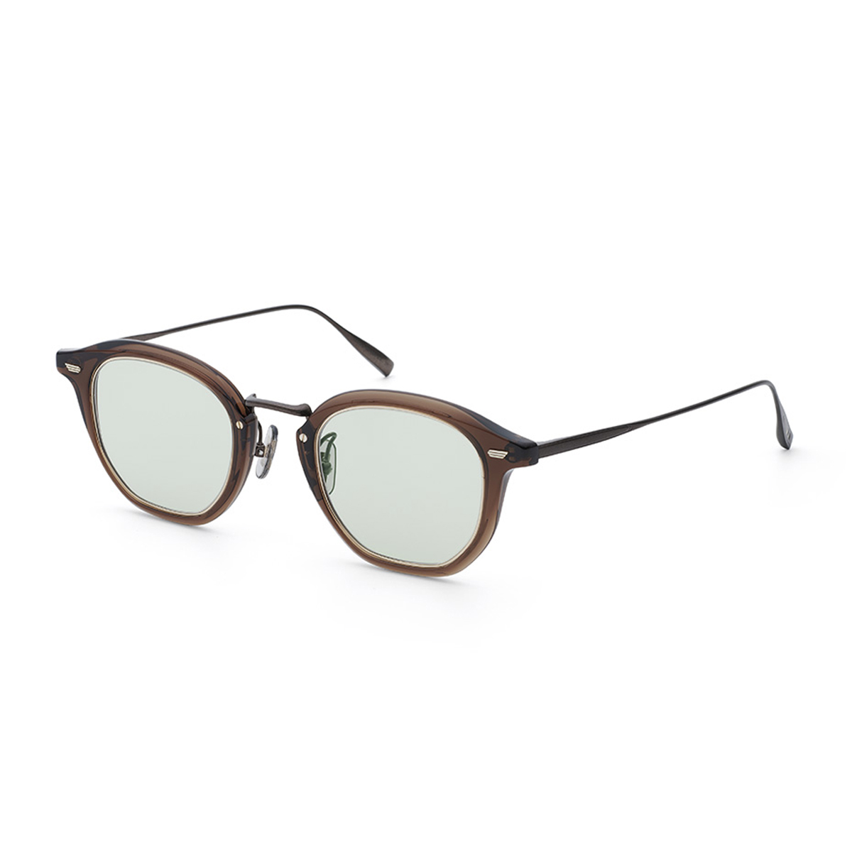 Reboot 740 ブラウン／ブラウンマット（ライトグリーン） 46