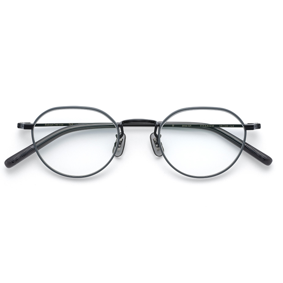 ブラックマット/グレー 48