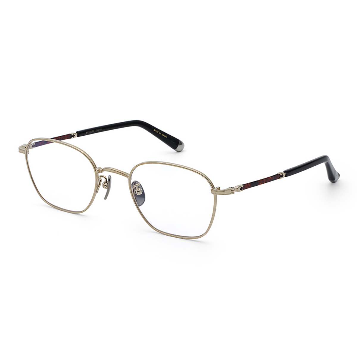 鯖江光器 M-33 ゴールド/トートイス 51