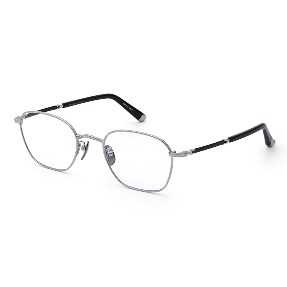 鯖江光器 M-33 シルバー/ブラック 51