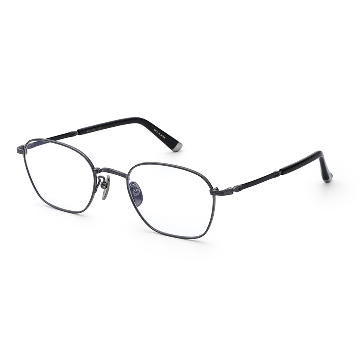 鯖江光器 M-33 ライトグレー／ブラック 51