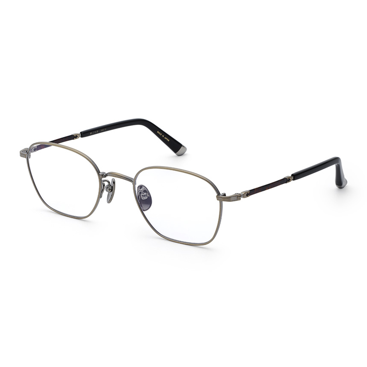 鯖江光器 M-33 アンティークゴールド/トートイス 51