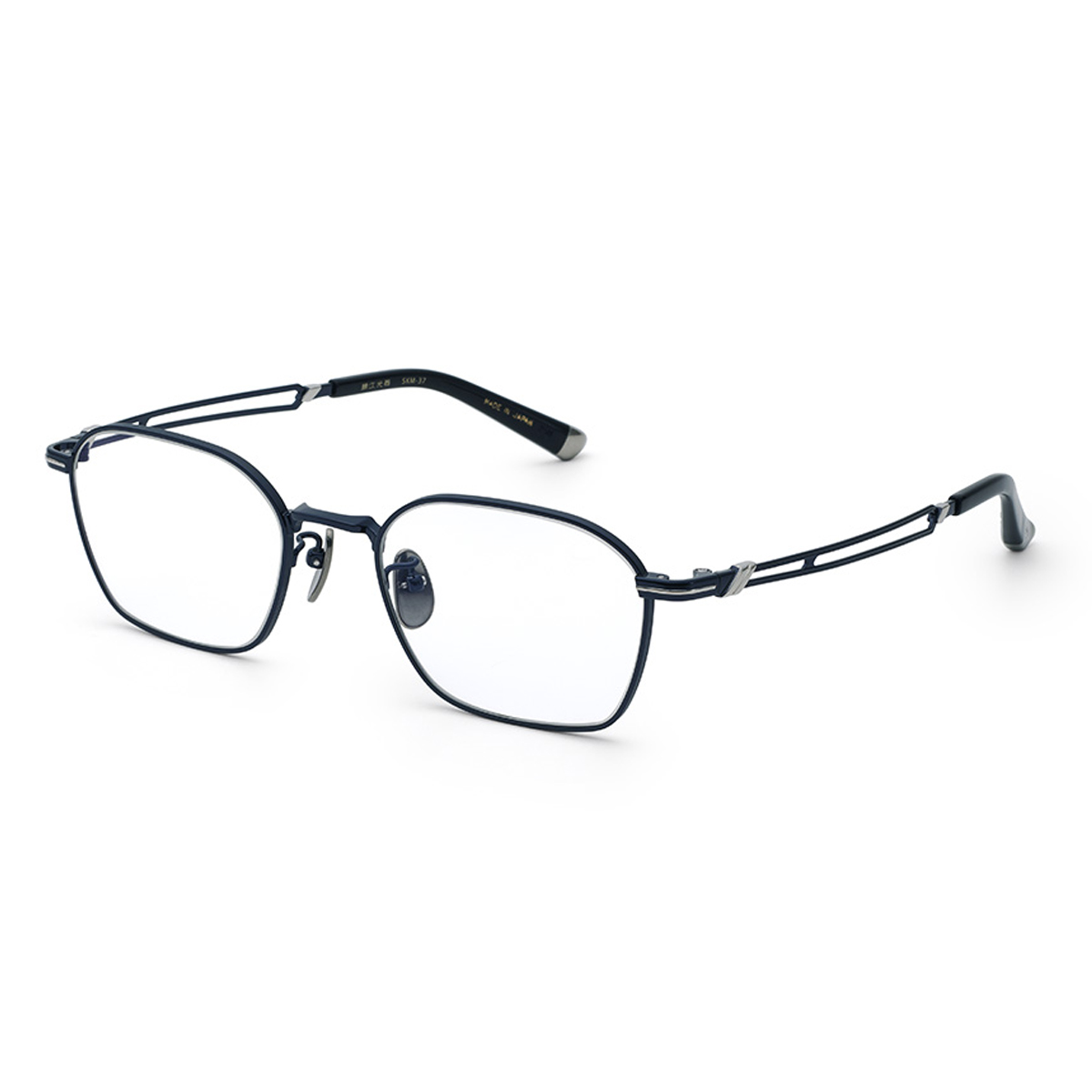 鯖江光器 M-37 ブルー 50