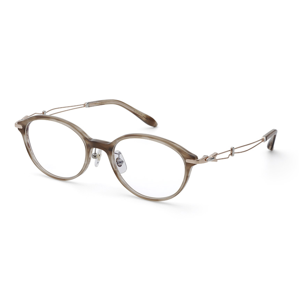 鯖江光器 L-40 ベージュ／ピンクゴールド 50