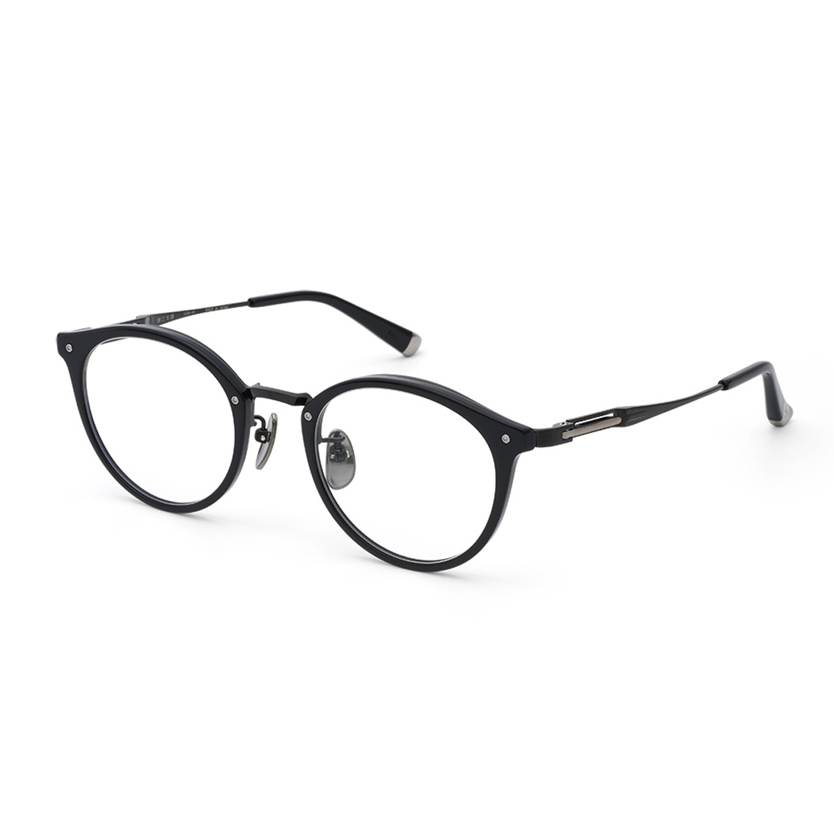 鯖江光器 M-44 ブラック/ブラック 48