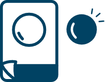 コンタクトレンズについてのイメージイラスト