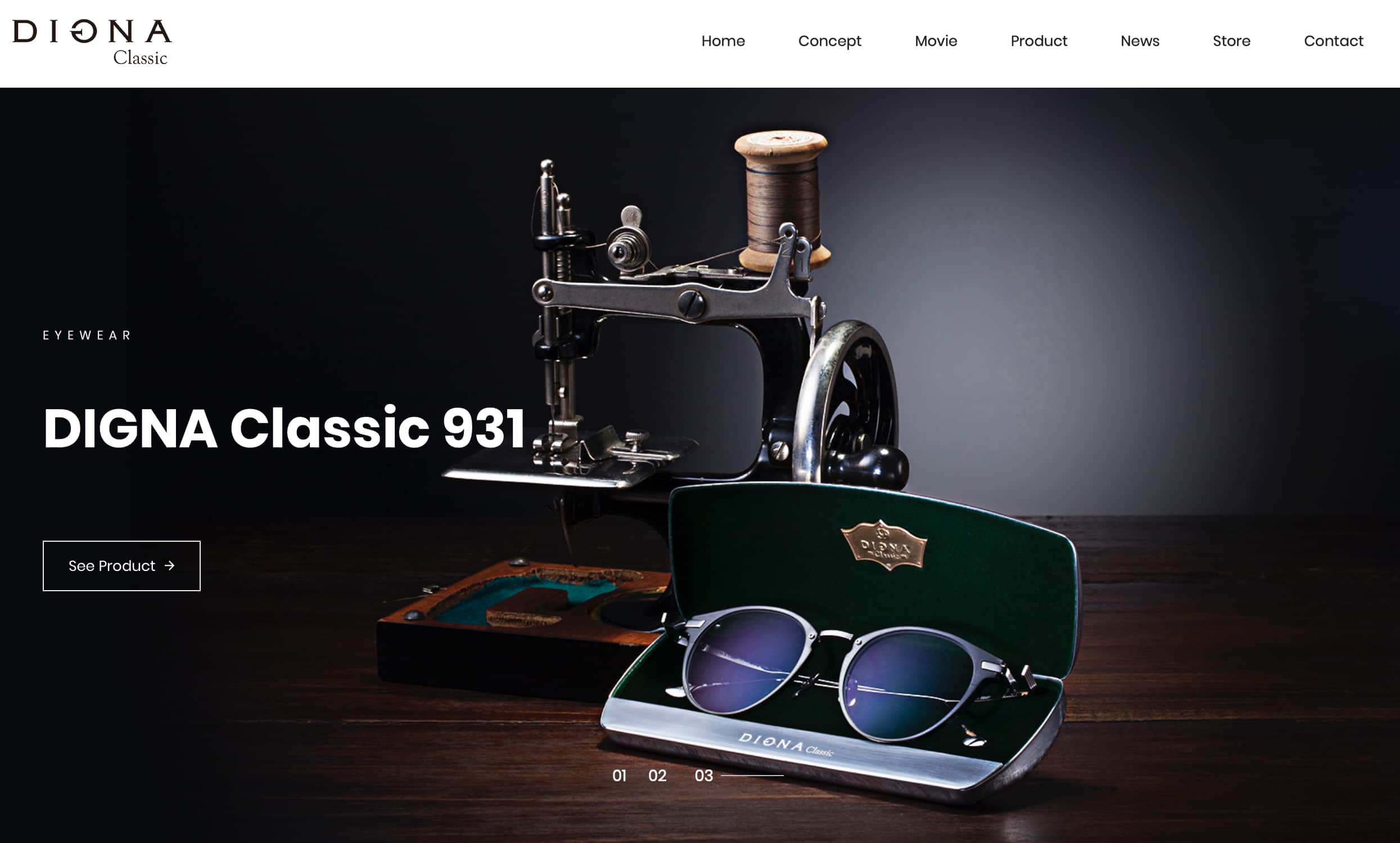 DIGNA Classic　ブランド　サイト
