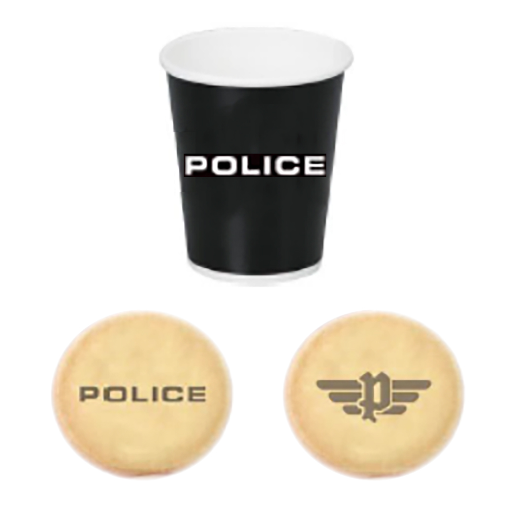 POLICE　カフェ　クッキー