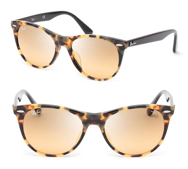 Ray-Ban RB2185F 1248AC イエローハバナ