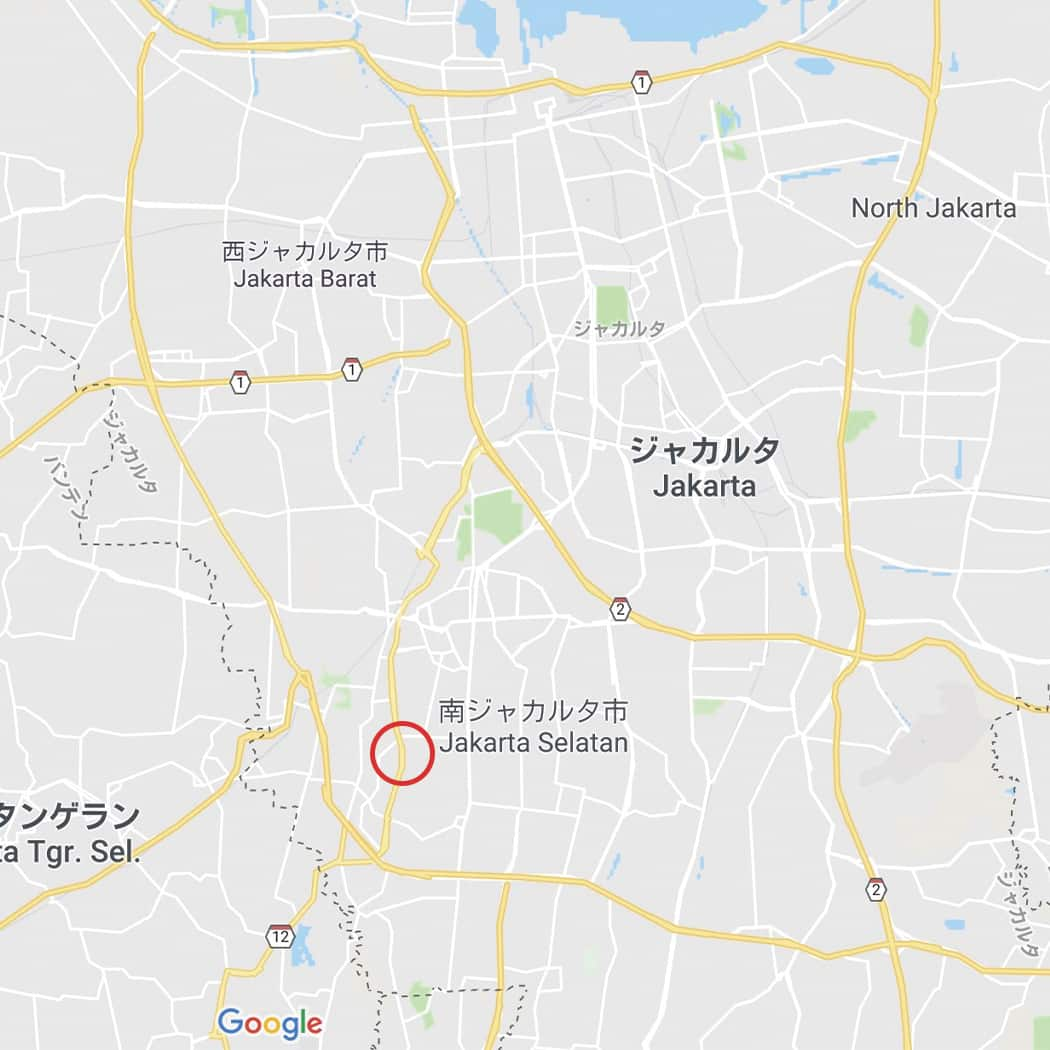 インドネシア 新店 オープン pondok  indar マップ