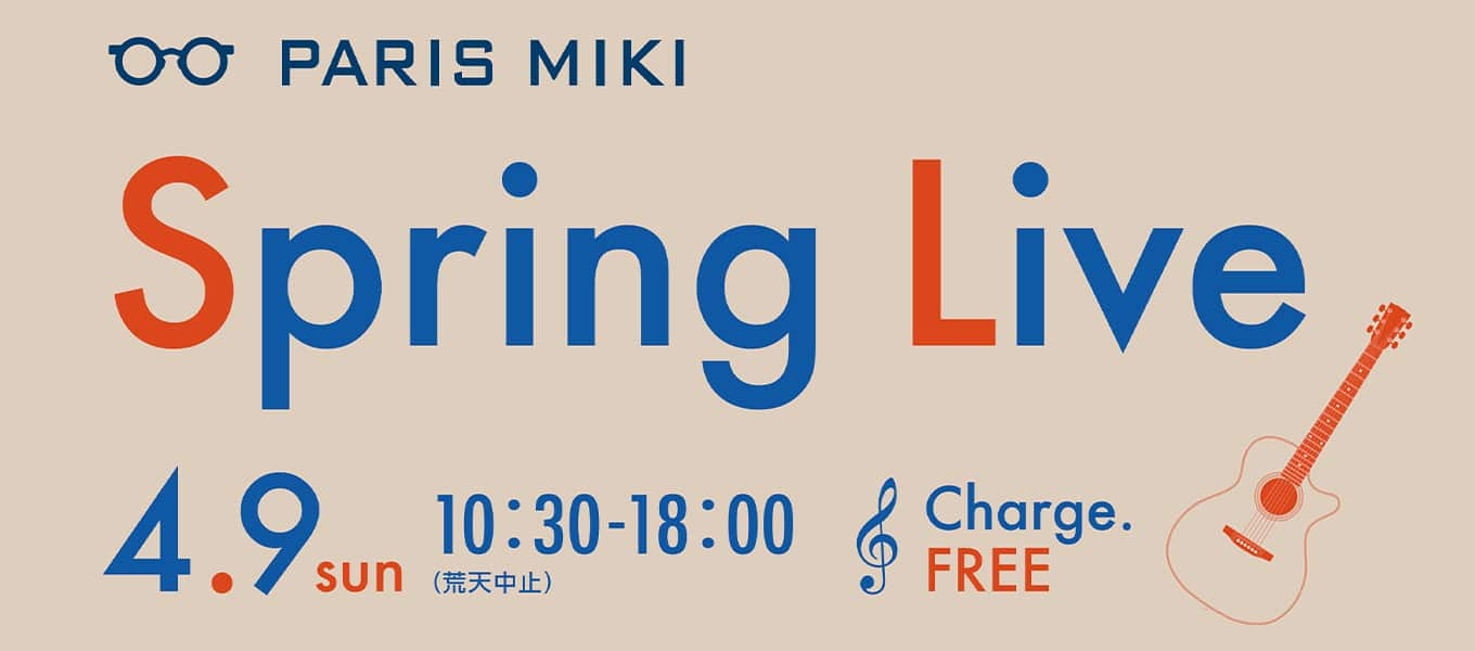 パリミキ 西神戸 spring live 生演奏