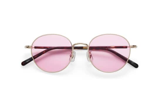 PARIS MIKI Collection Sunglasses CAF-3216U（ゴールド/ピンク）