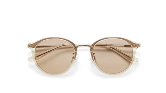 PARIS MIKI Collection Sunglasses CAF-3215U（クリアブラウン/ブラウン）