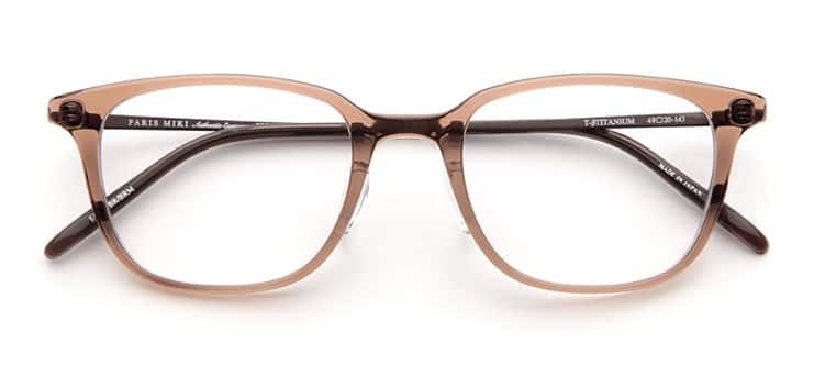 PARIS MIKI Authentic Eyewear パリミキ オーセンティックアイウェア 035 メガネ　ブラウン