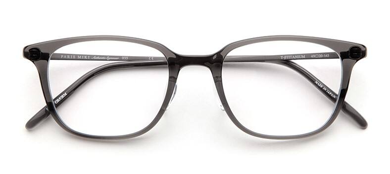 PARIS MIKI Authentic Eyewear パリミキ オーセンティックアイウェア 035 メガネ　ウェリントン