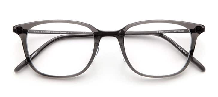 PARIS MIKI Authentic Eyewear パリミキ オーセンティックアイウェア 035 メガネ　グレー