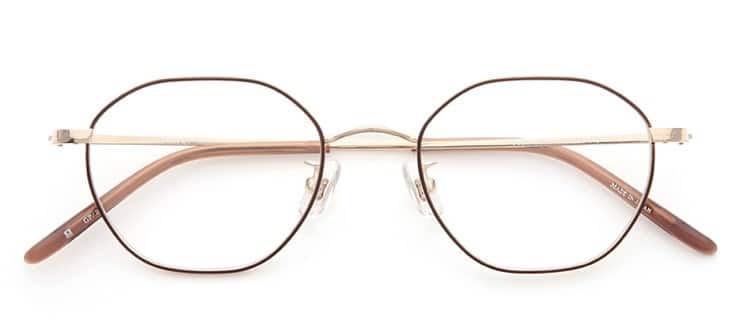 PARIS MIKI Authentic Eyewear パリミキ オーセンティックアイウェア 036 メガネ ゴールド