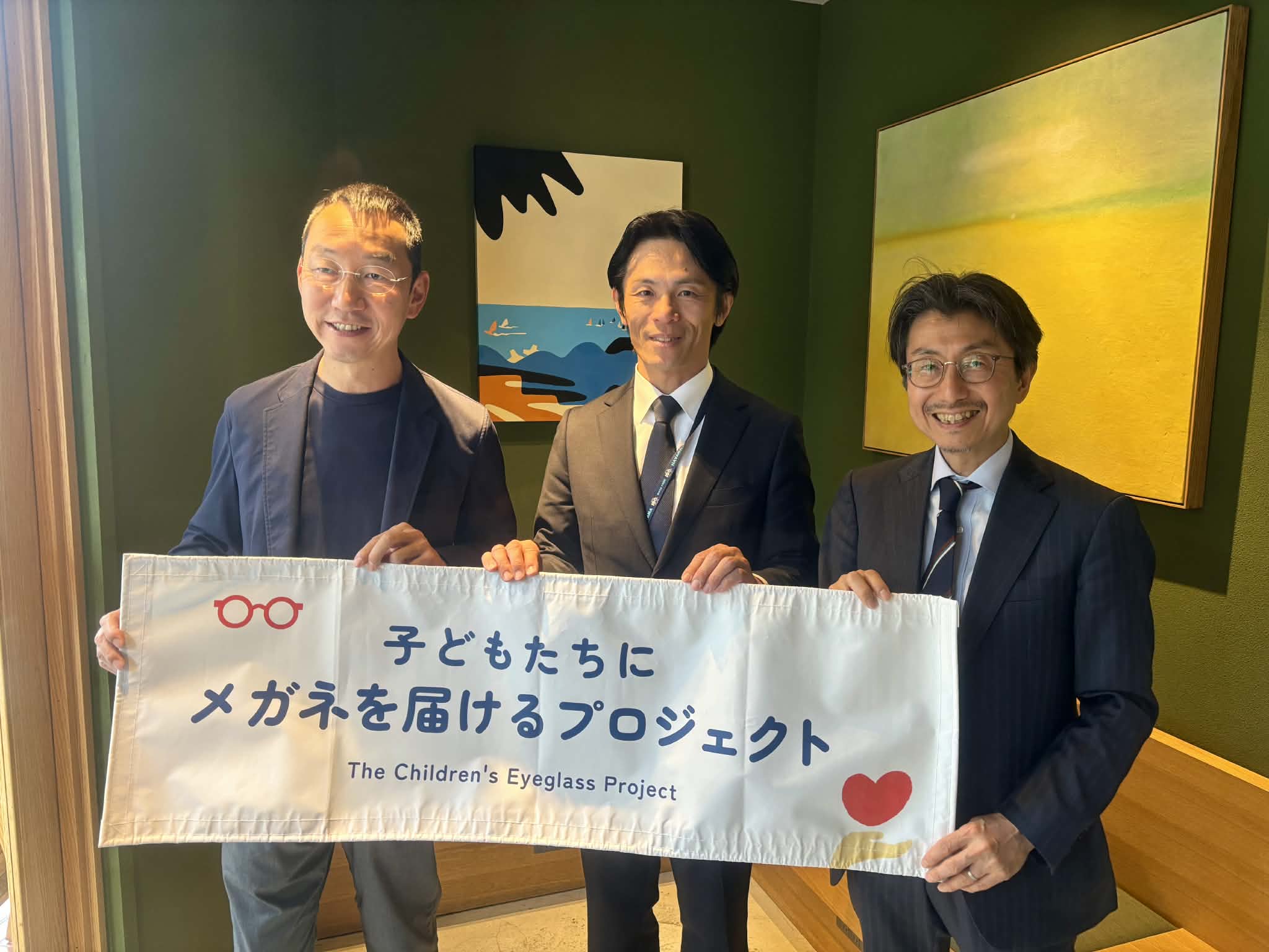 山口 周 様と葉山町長 山梨 崇仁 様