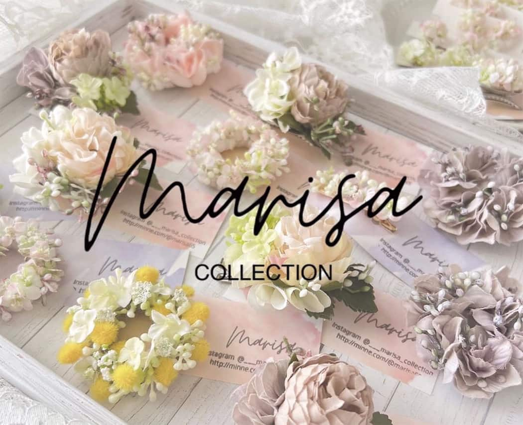 パリミキ marisa collection アクセサリー フラワーリース