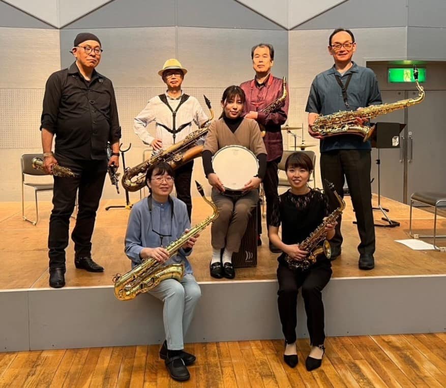 SAXBOX 米子 鳥取 サクソフォン アンサンブル お月見ライブ