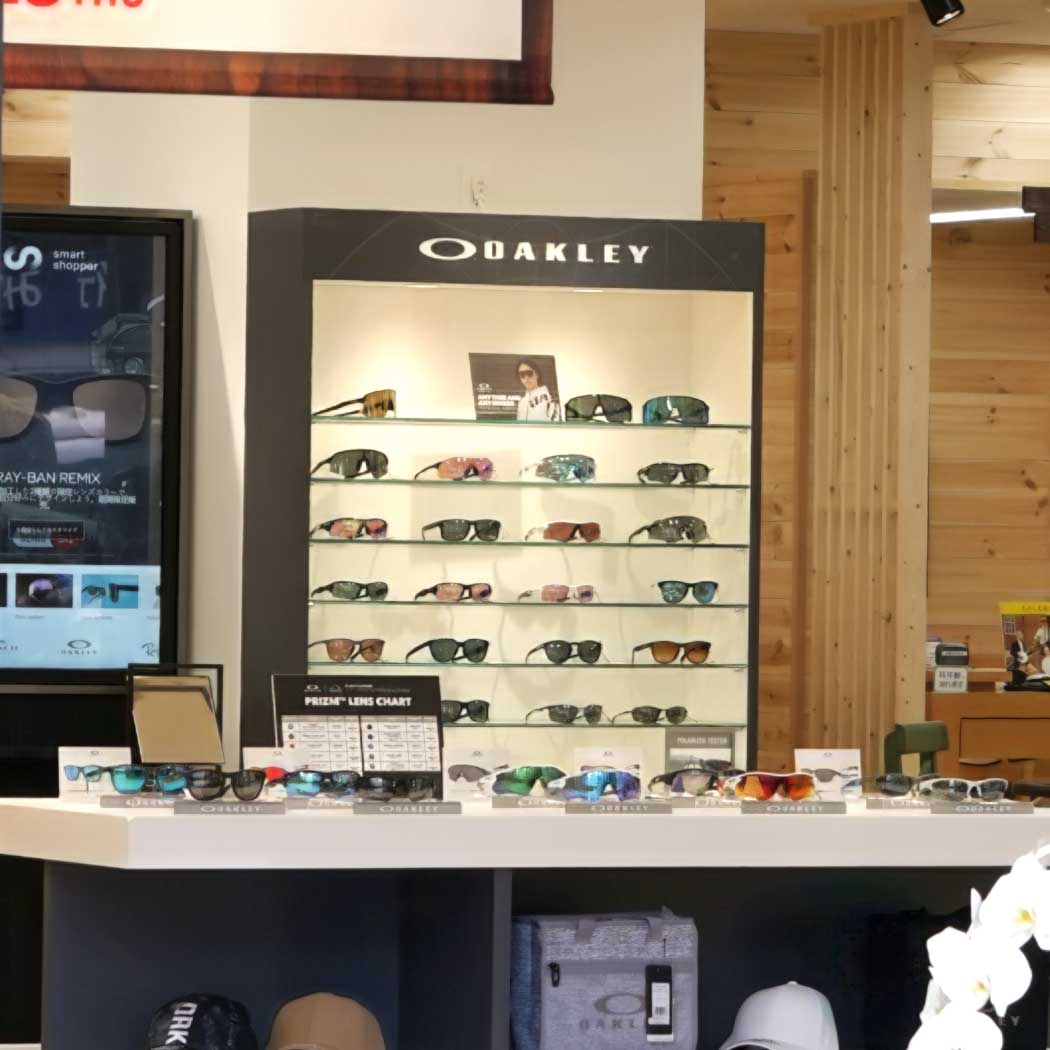 オークリー　ゴーグル　ディスプレイ　サングラス　店舗什器　スタンド　再塗装 オークリーゴーグルディスプレイサングラス店舗什器スタンド再塗装