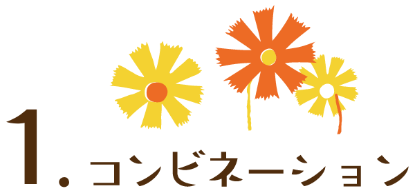 1.コンビネーション