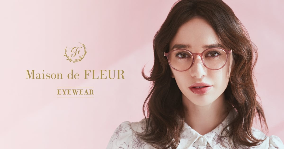 Maison de FLEUR(メゾンドフルール) アイウェアコレクション 第