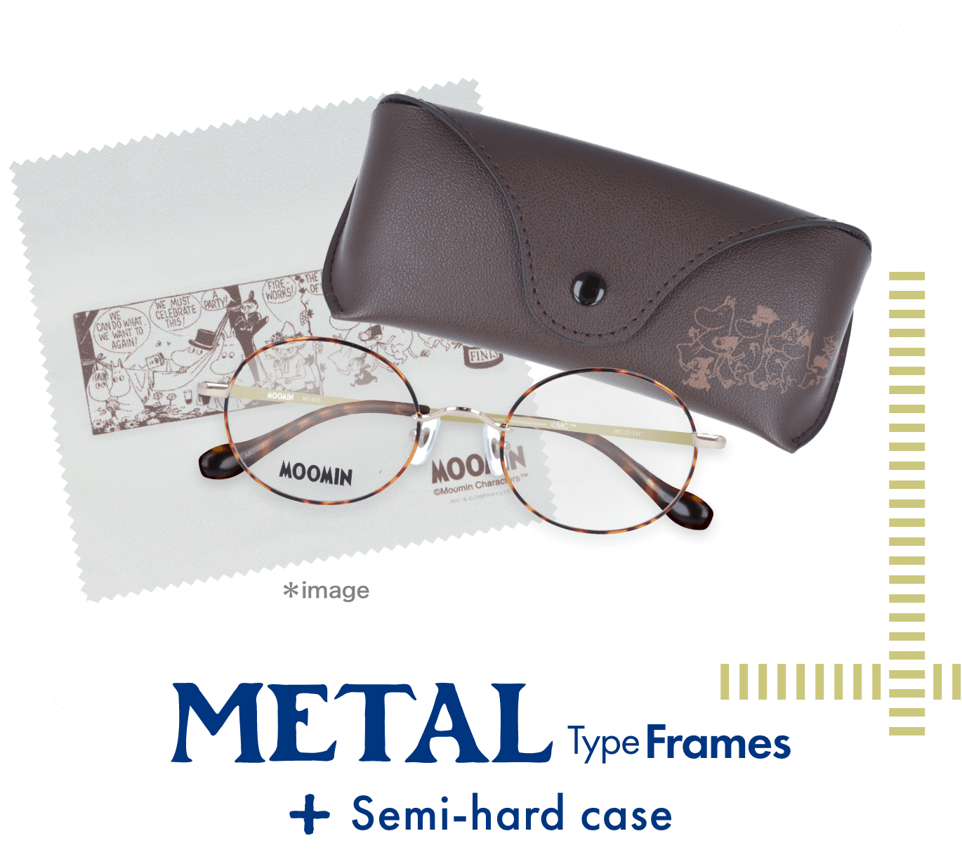 METAL TypeFrames + Semi-hard case