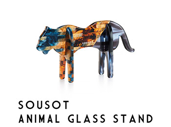 SOUSOT ANIMAL GLASS STAND