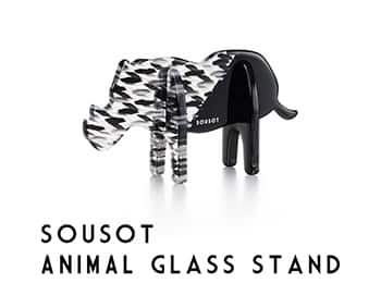 SOUSOT ANIMAL GLASS STAND