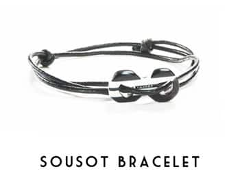 SOUSOT BRACELET BLACK