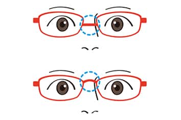 鼻の高さや大きさ